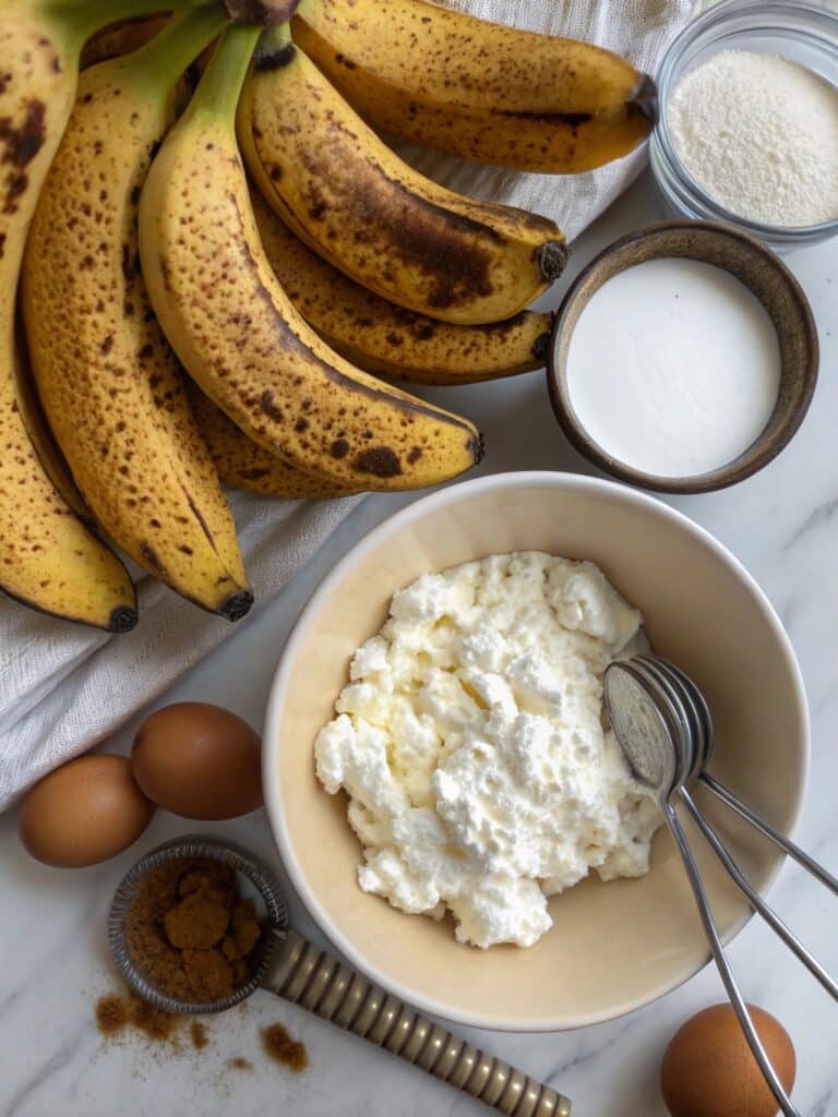 Banana Cottage Cheese Muffins: The Moist, Healthy Bake You Need to Try 6 ingredients for banana cottage cheese muffins