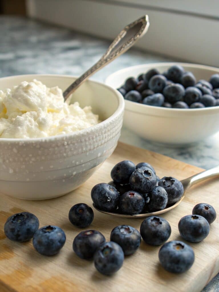 Blueberry Cottage Cheese Breakfast Bake: The Best High-Protein Morning Delight 6 blueberries and cottage cheese for breakfast