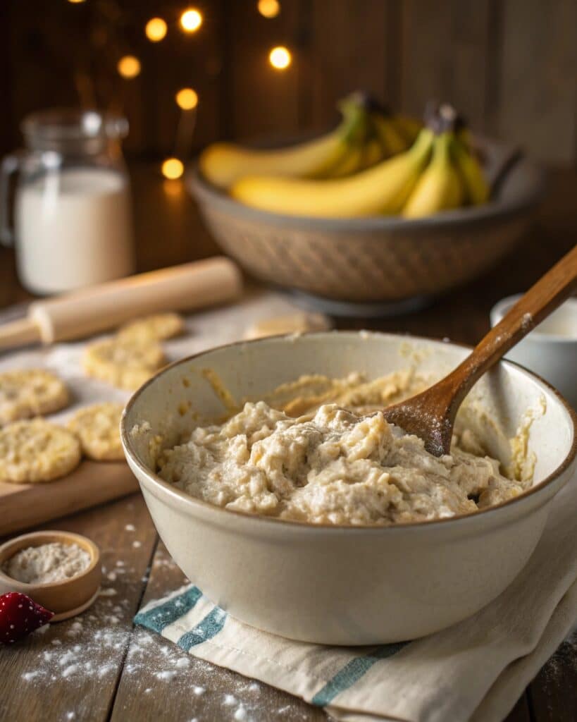 Banana Muffins with Cottage Cheese: Quick Protein-Rich Recipe 7 Banana muffins with cottage cheese batter