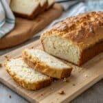 Flourless Cottage Cheese Bread: The Delicious High-Protein Bread You Need to Try 5 Flourless cottage cheese bread freshly sliced high-protein bread