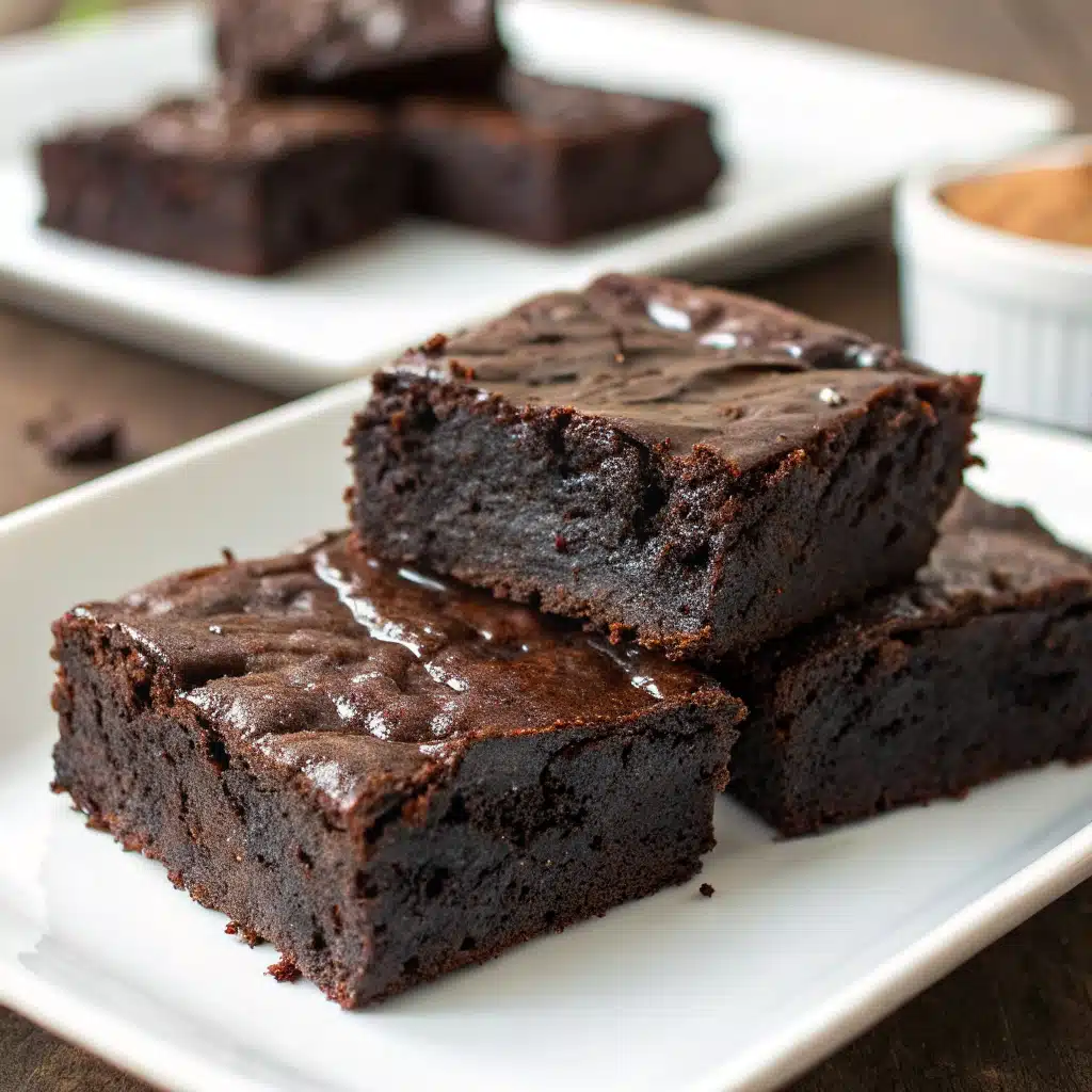 Black Bean Protein Brownies (Flourless & Fudgy)