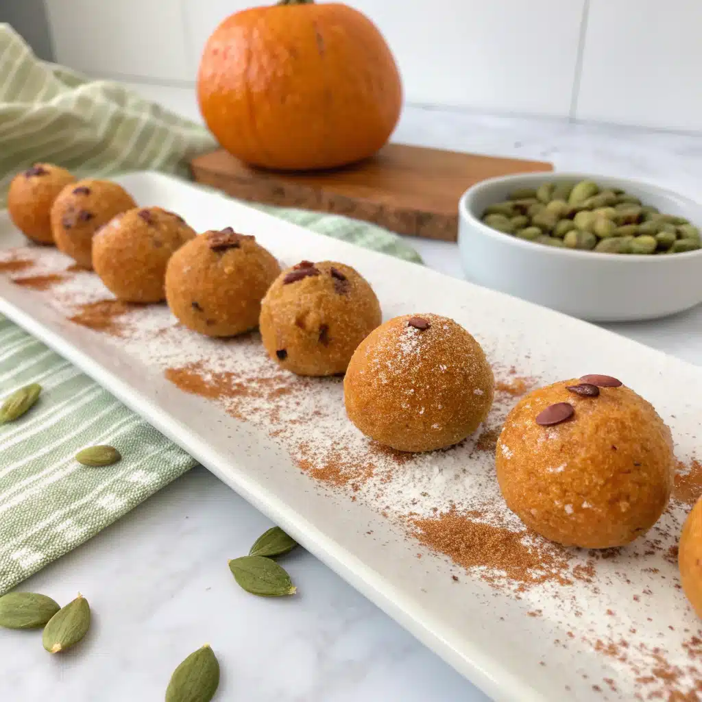 No-Bake Pumpkin Pie Energy Balls