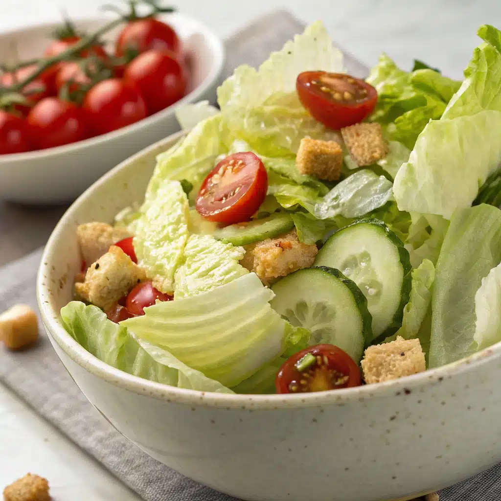 Iceberg Lettuce Salad