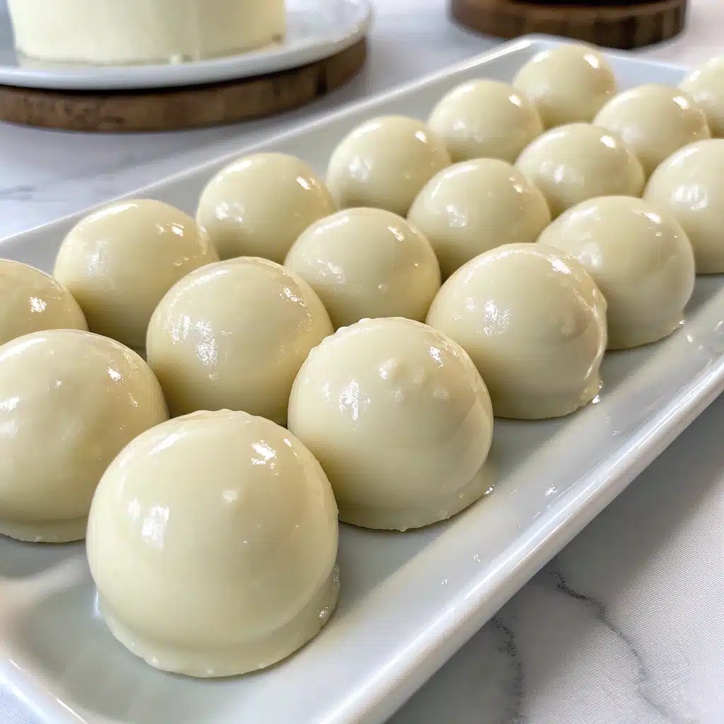 White Chocolate Peanut Butter Balls