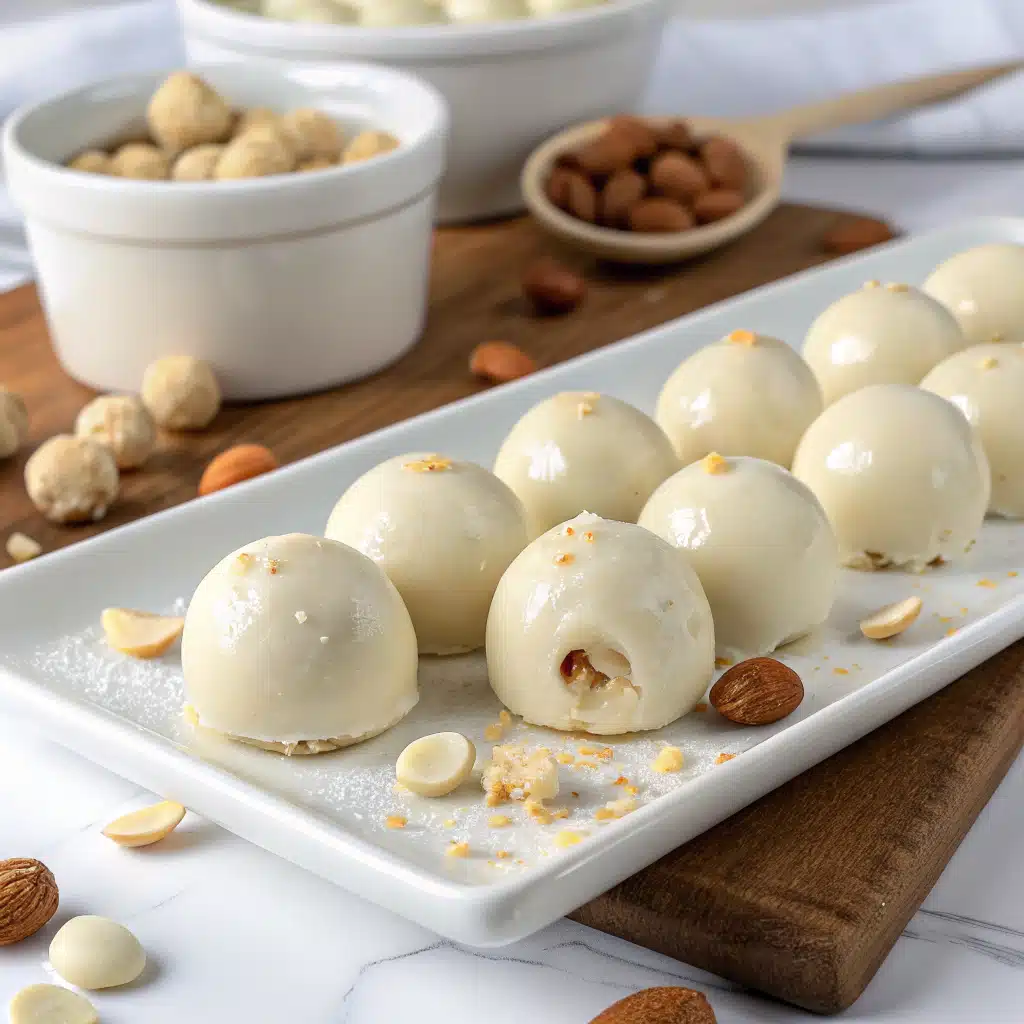 White Chocolate Peanut Butter Balls