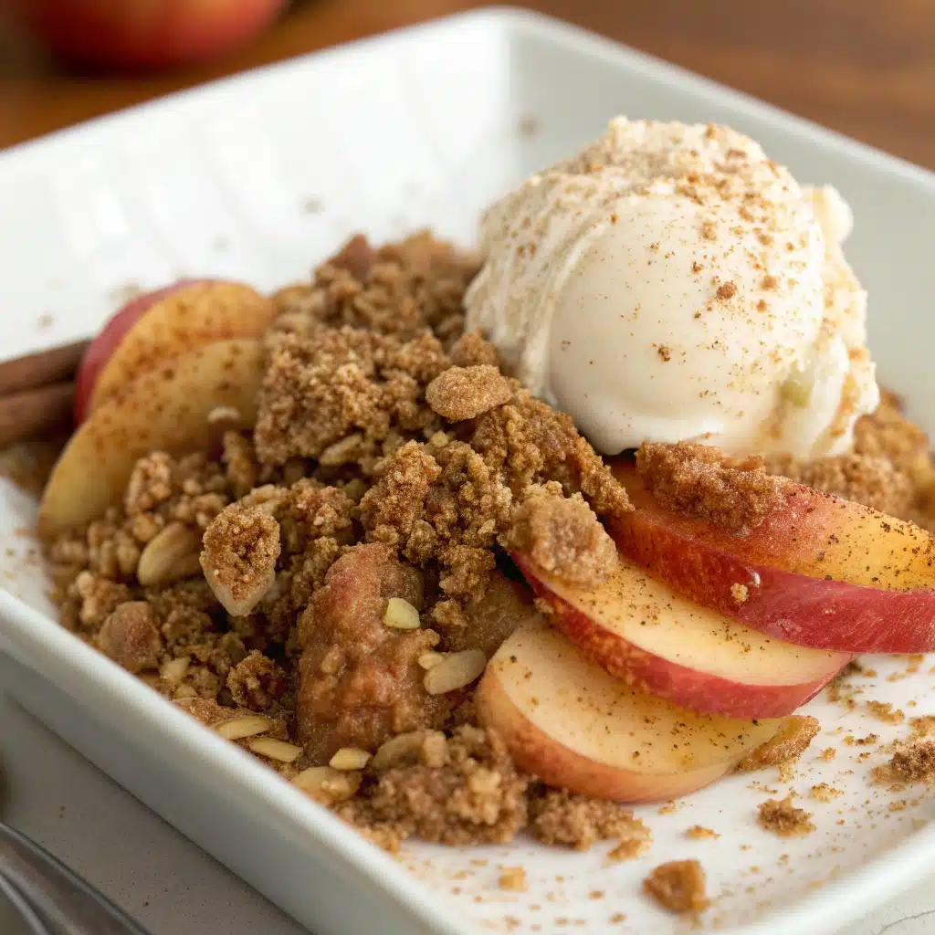 High Protein Apple Crisp