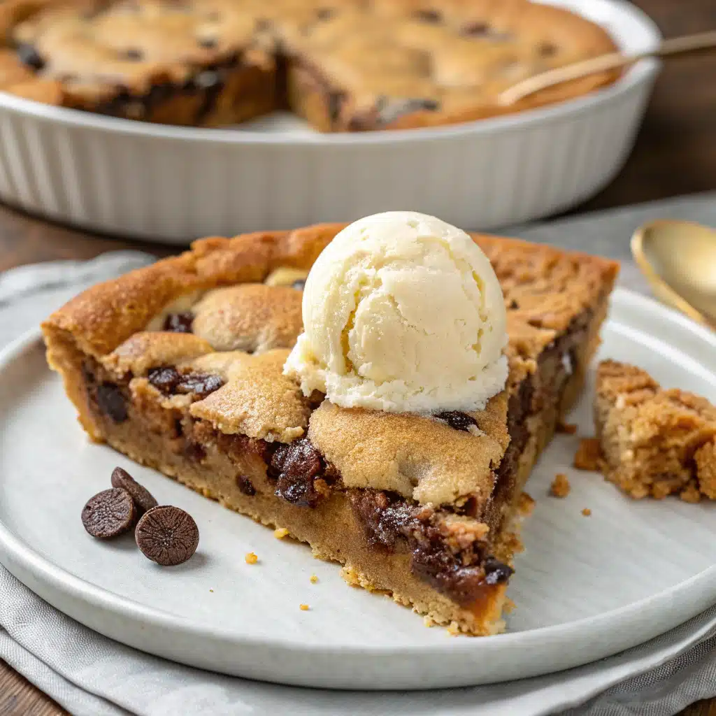 Deep Dish Cookie Pie