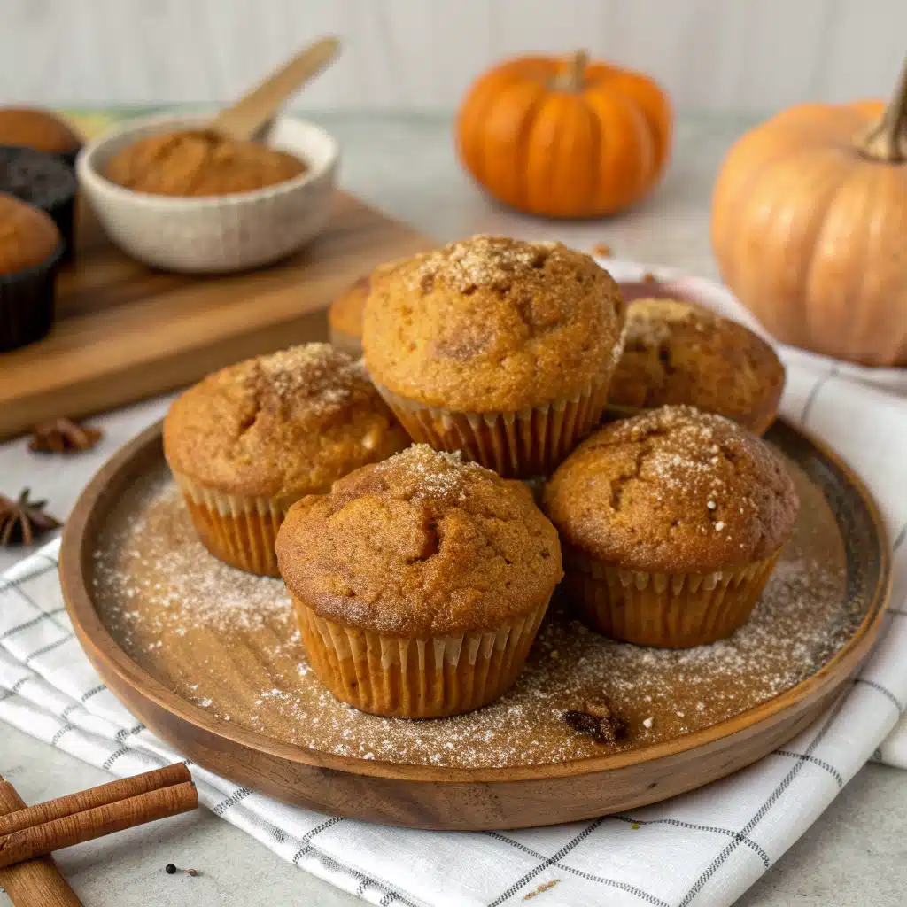 Flourless Pumpkin Muffins