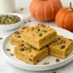 Sugar Cookie Vegan Pumpkin Bars