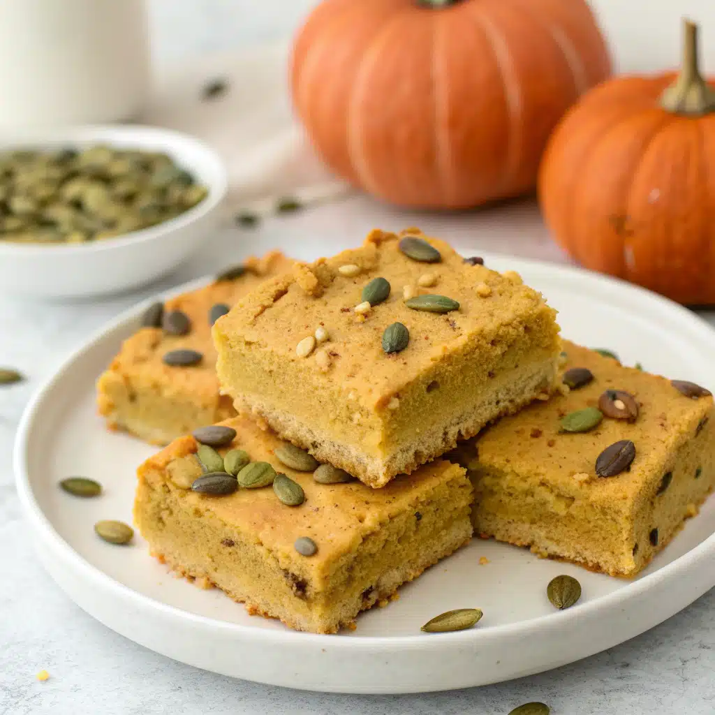 Sugar Cookie Vegan Pumpkin Bars