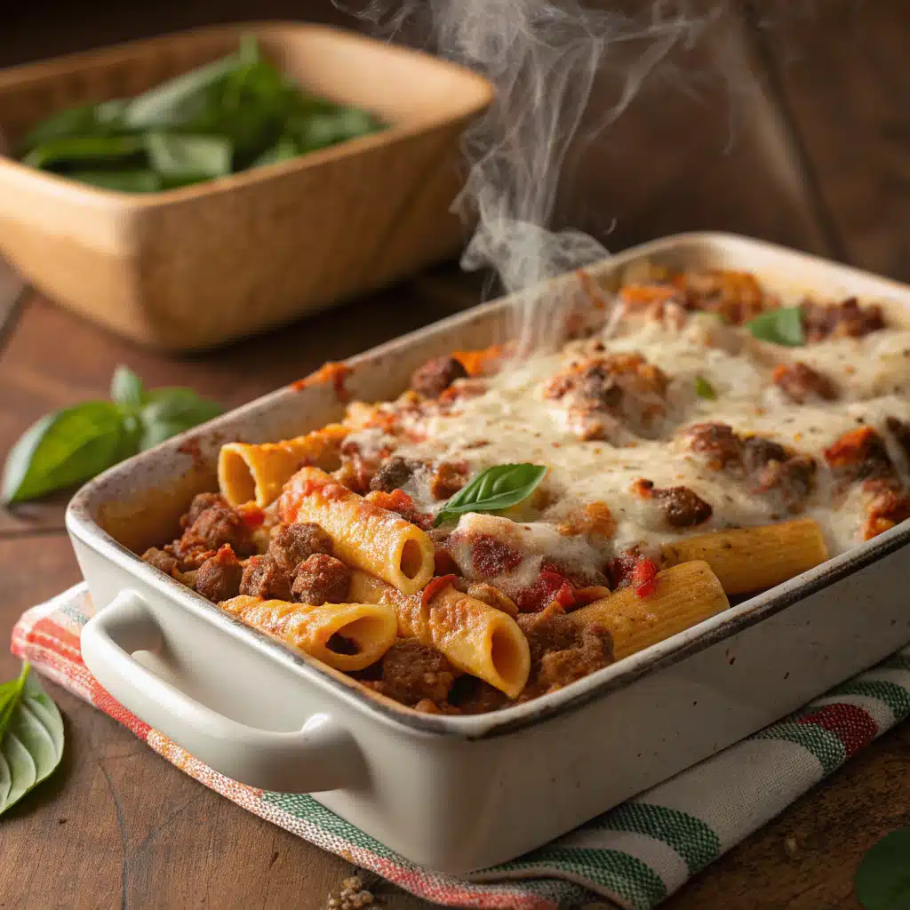 Easy Baked Ziti