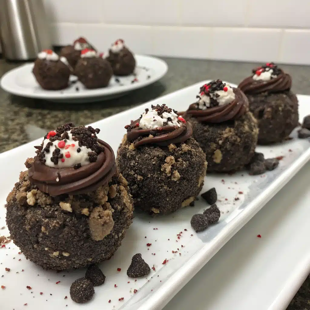 Oreo Dump Cake Balls