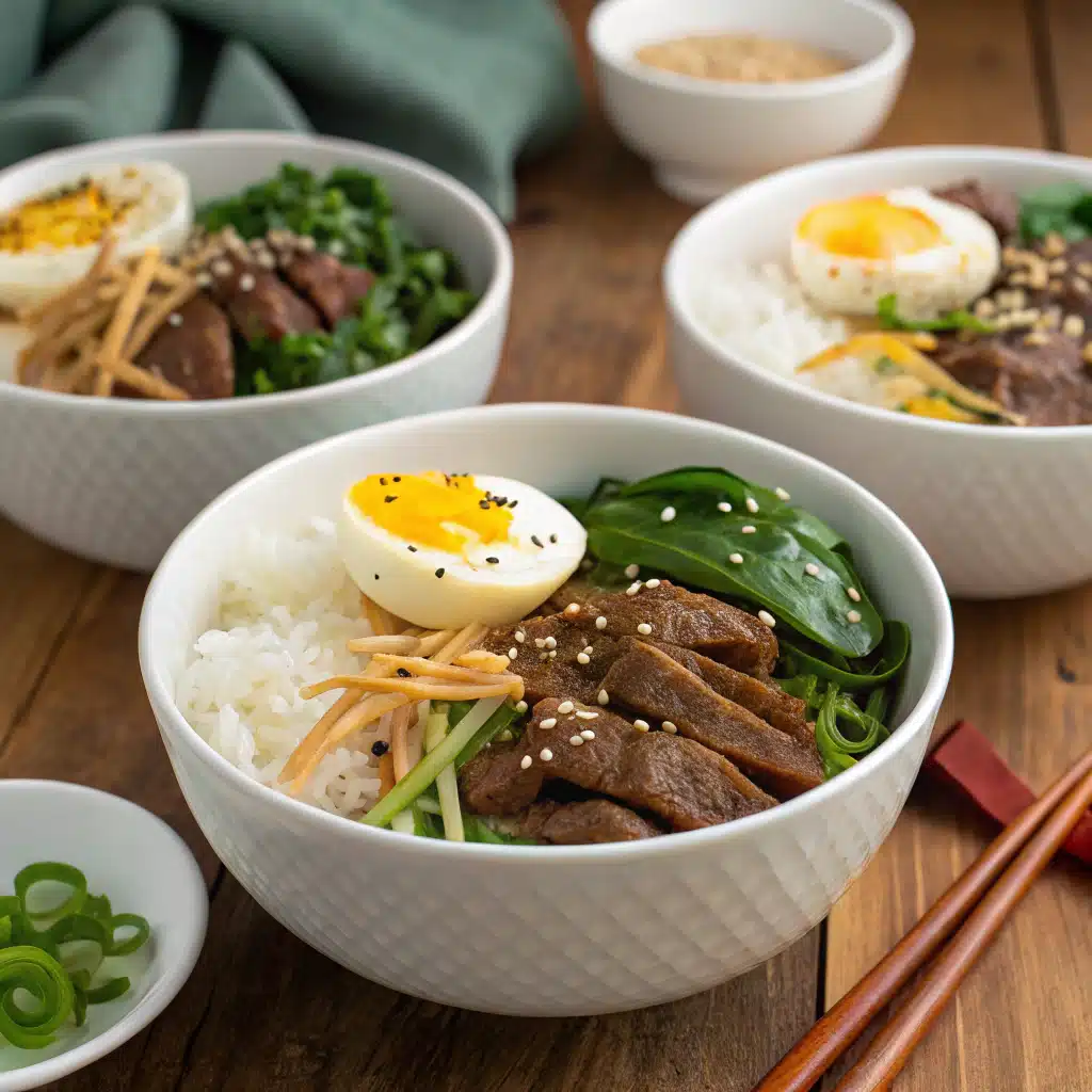 Korean Beef Bowls